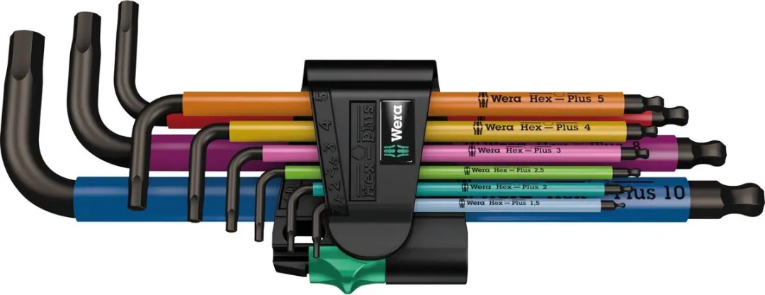 Wera 950 SPKL/9 Hex-plus Inbussleutel