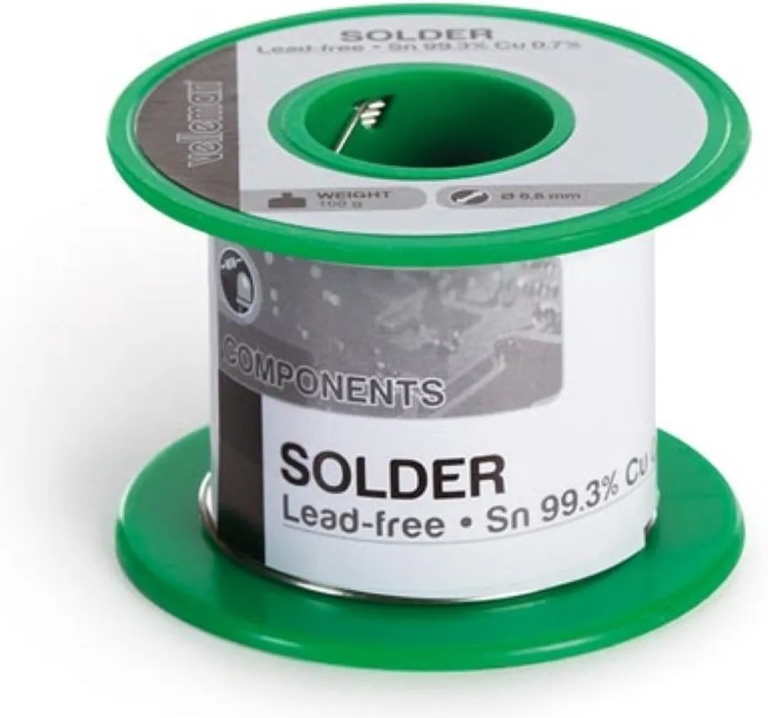 Velleman Soldeer Loodvrij Sn99.3% Cu0.7% 0.6mm