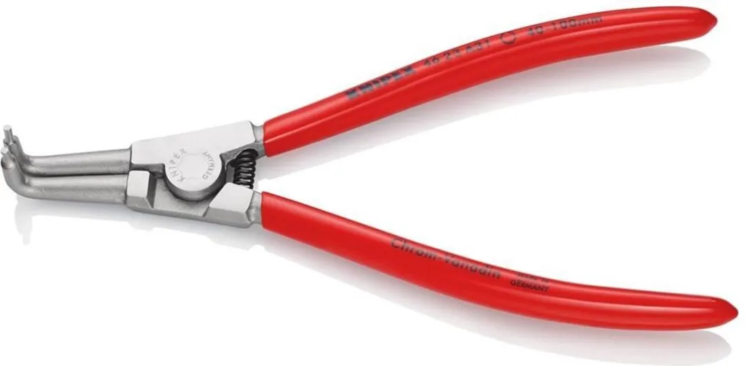Knipex 46 23 A31 Borgveertang Buitenring 90° 40-100mm - Rood/Zilver