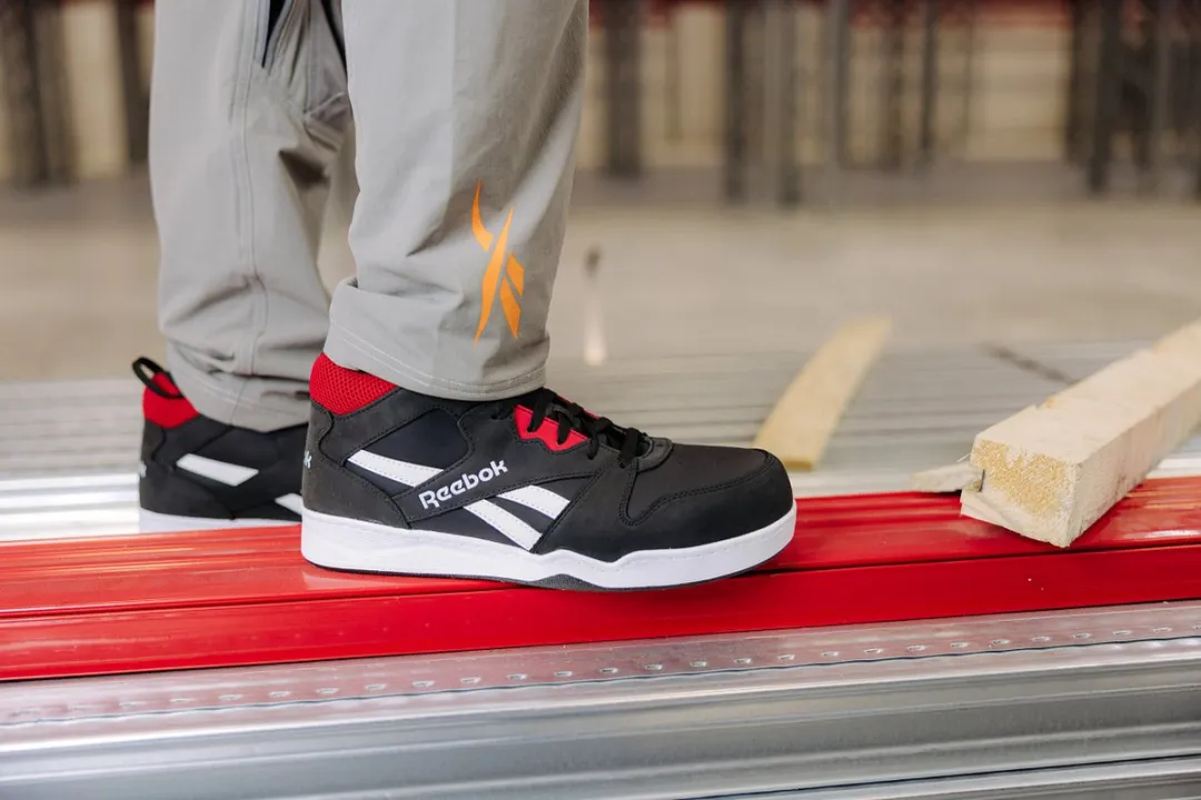 Reebok BB4500 Inspire IB4132 S3 Werkschoenen - 38 - Zwart/Rood