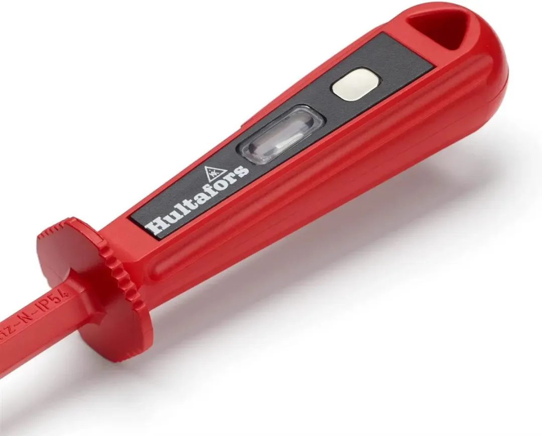 Hultafors HVT IEC 3,5x100 Spanningszoeker - IP54 - Rood