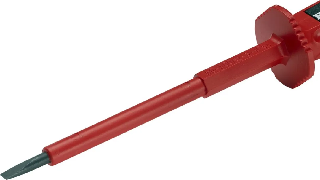Hultafors HVT IEC 3,5x100 Spanningszoeker - IP54 - Rood