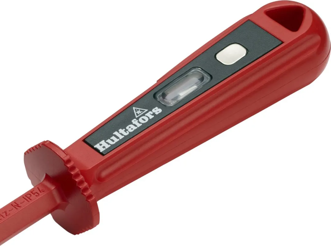 Hultafors HVT IEC 3,5x100 Spanningszoeker - IP54 - Rood