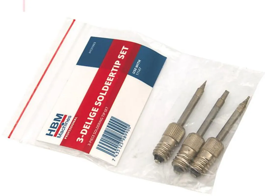 HBM Machines 3-delige Soldeertipset 3,6V 8W