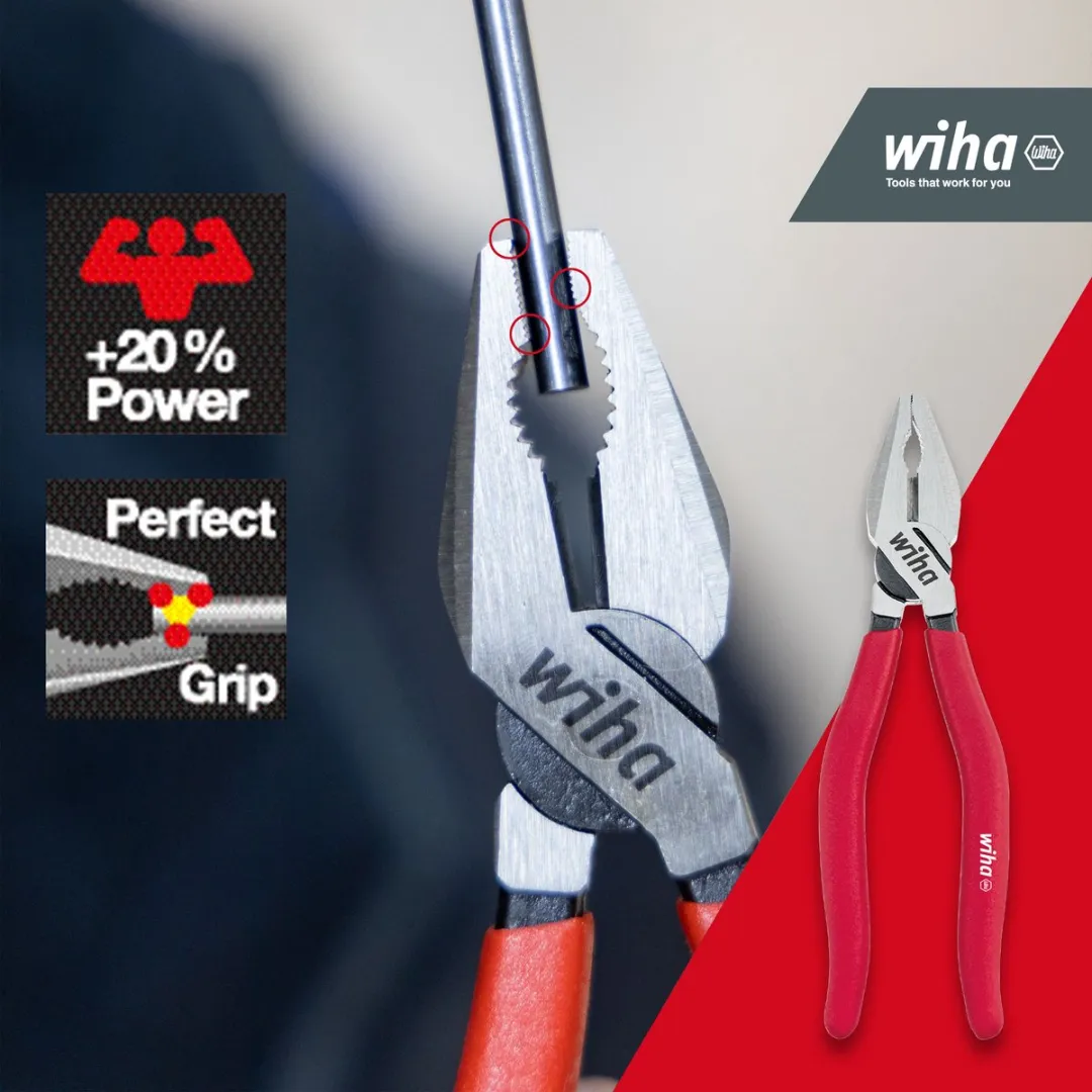 Wiha Tangenset Classic 3-delig 26850 - Combinatietang