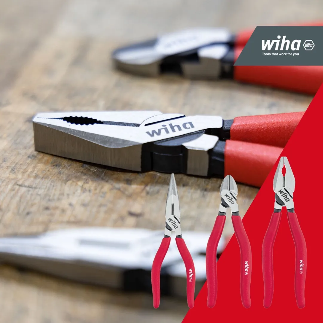 Wiha Tangenset Classic 3-delig 26850 - Combinatietang