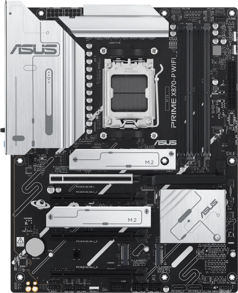 ASUS Prime X870-P WIFI Moederbord - AM5 - ATX