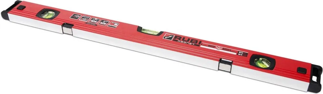 Rubi R76931 Waterpas 80cm - Rood - afbeelding 3 van 4