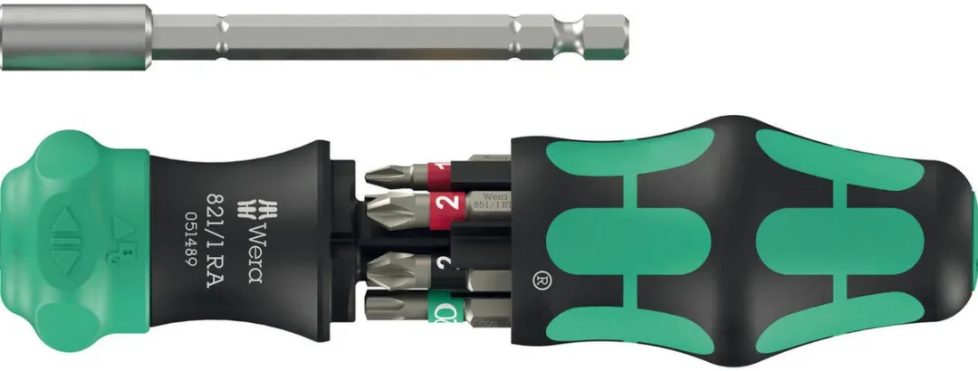 Wera Kraftform Kompakt 28 RA 1 Bitschroevendraaier 1/4