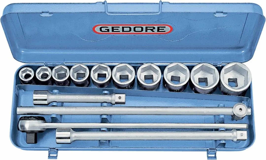 Gedore 6280180 Dopsleutelset 14-delig