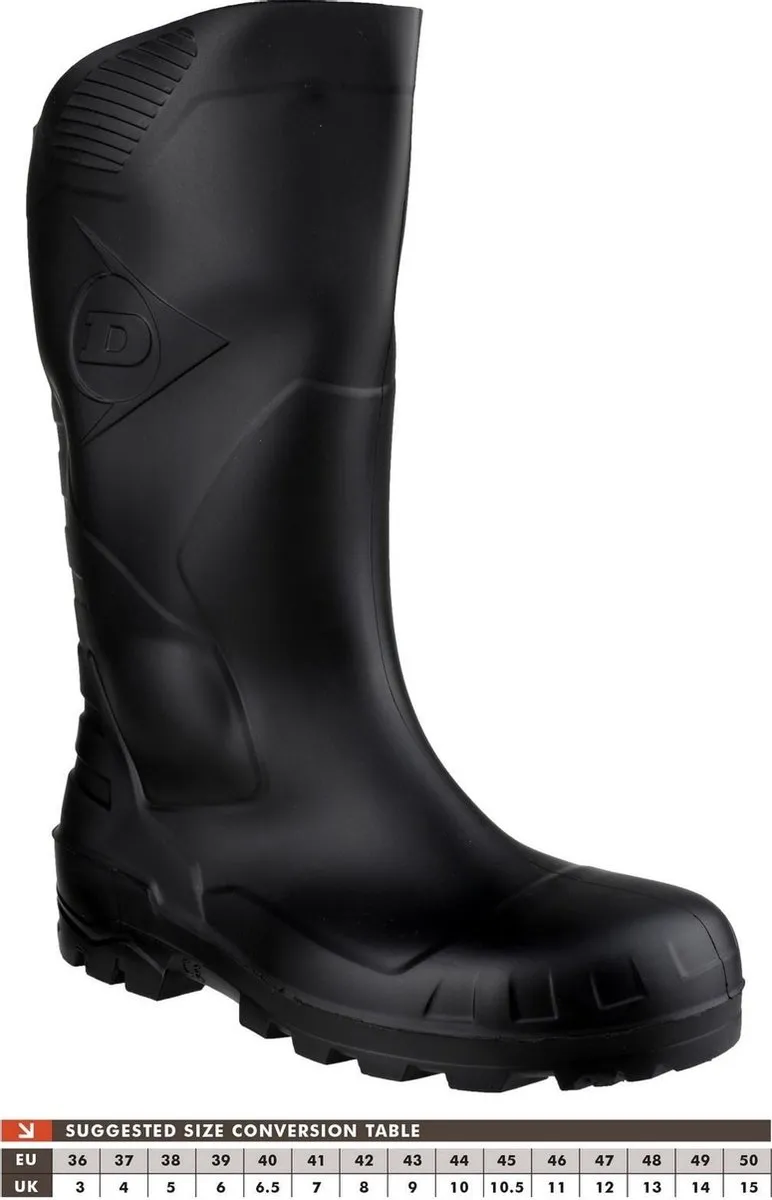 Dunlop H142011 Knielaars PVC S5 - Zwart