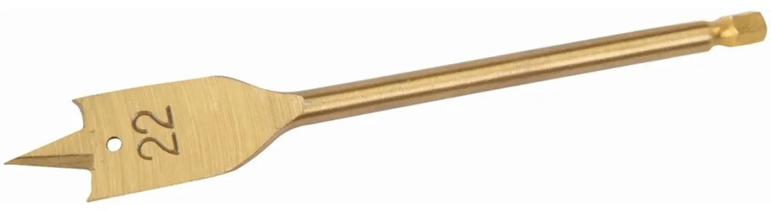 Silverline Speedboor 18mm Titanium - Vlinderboor
