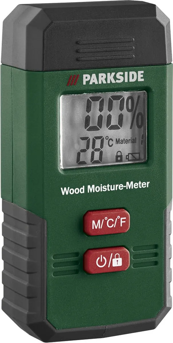 PARKSIDE Houtvochtmeter - Groen/Zwart
