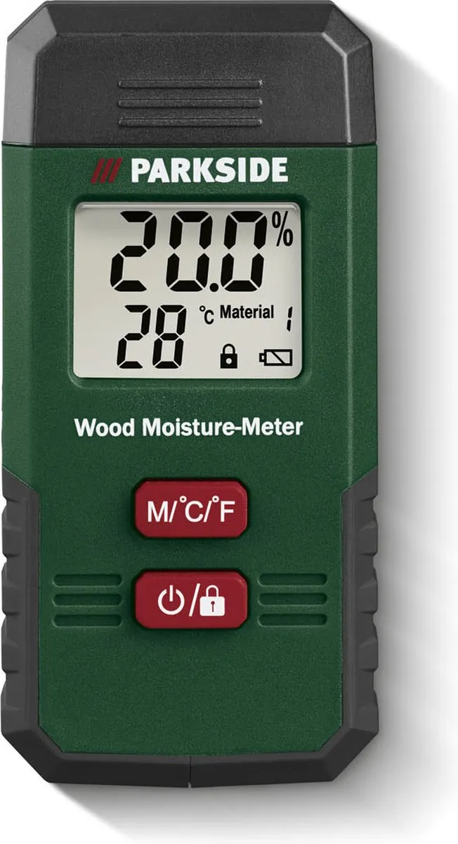 PARKSIDE Houtvochtmeter - Groen/Zwart