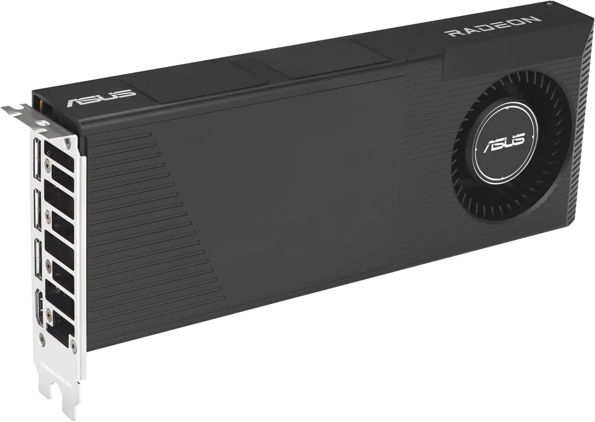 ASUS Turbo -AI-PRO-R9700-32G Radeon AI PRO R9700 32GB - Grijs