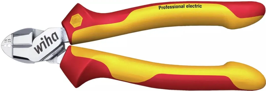 Wiha 27431 Afstrip-zijkniptang Professional Electric