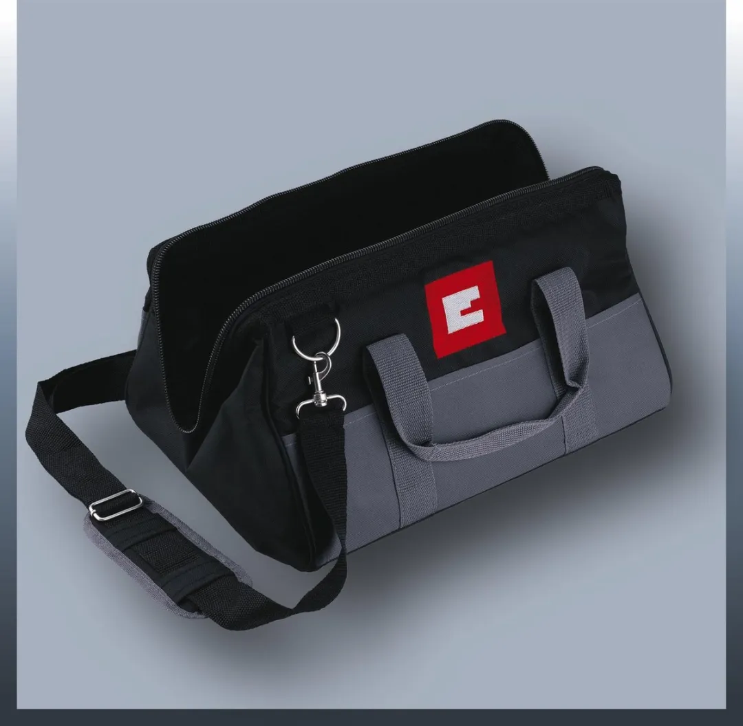 Einhell Gereedschaptas Canvas - Zwart/Grijs/Rood - afbeelding 5 van 5