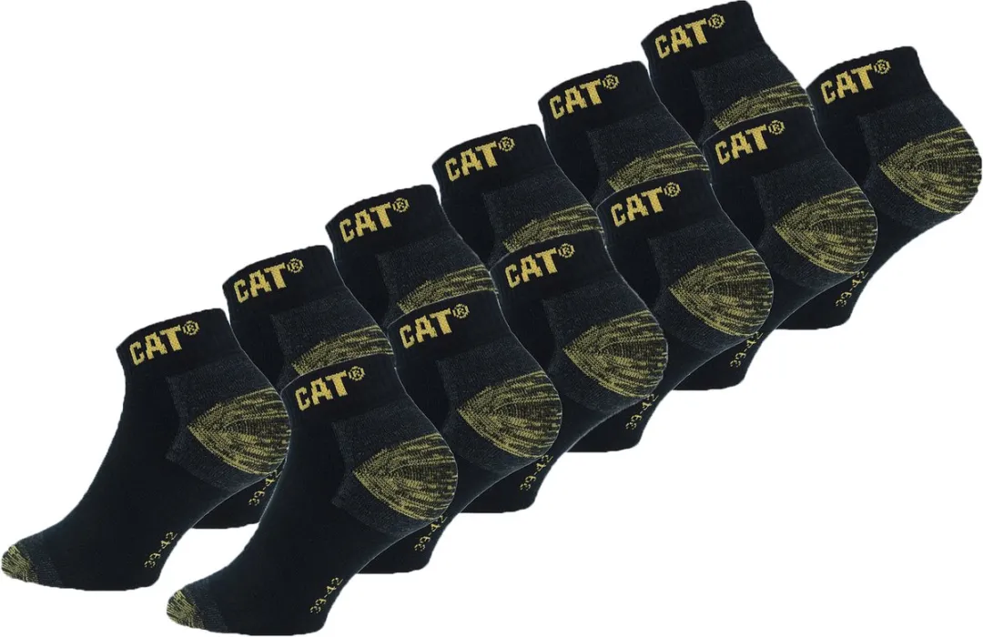 Caterpillar Premium Werksokken 12 Paar - Zwart - 39-42