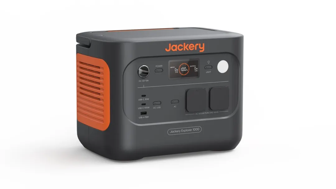 Jackery - Explorer 1000 V2 - Portable powerstation - Draagbaar Powerstation - 1070Wh/1500W - LifePO4-accu - uitgang met 6 USB-C/A AC/DC-aansluitingen - snel opladen 1H - zonne-generator voor buiten, camping, noodgevallen