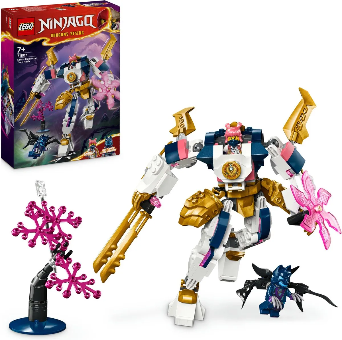 LEGO Ninjago Sora's Elementaire Techmecha 71807 - 209 Stukken