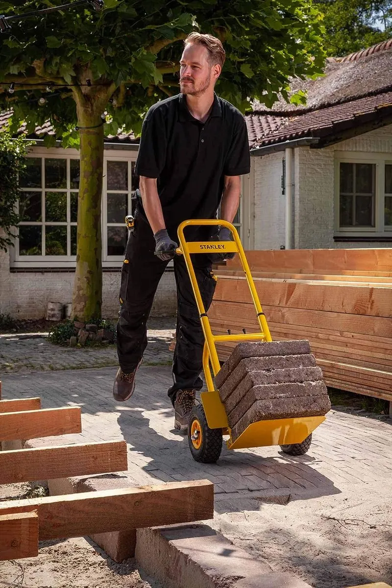 Stanley SXWTD-FT520 Opvouwbare Steekwagen - 120KG - Geel