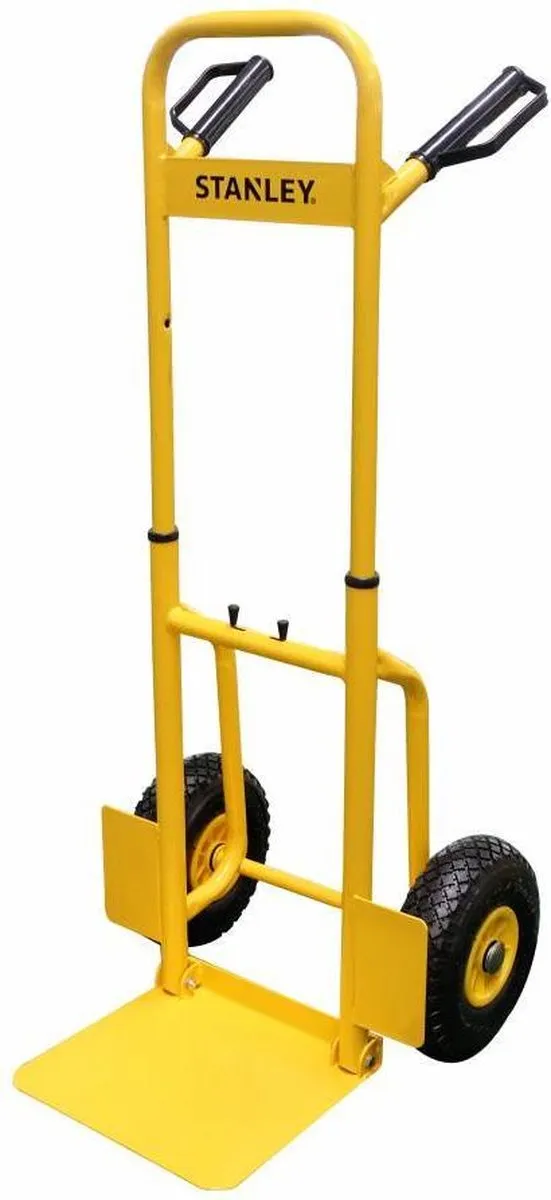 Stanley SXWTD-FT520 Opvouwbare Steekwagen - 120KG - Geel - afbeelding 6 van 6