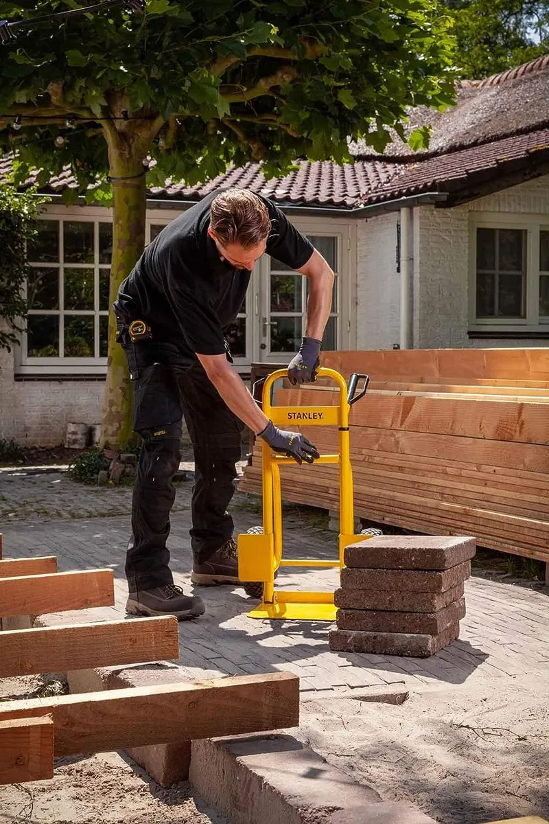 Stanley SXWTD-FT520 Opvouwbare Steekwagen - 120KG - Geel