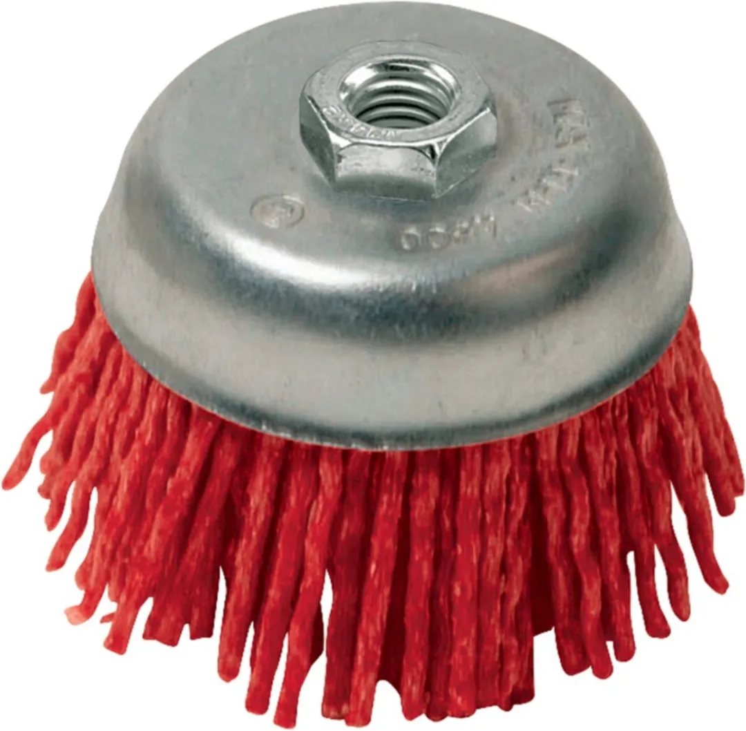 Silverline Nylon Schuurborstel Ø75mm M14 vonkvrij