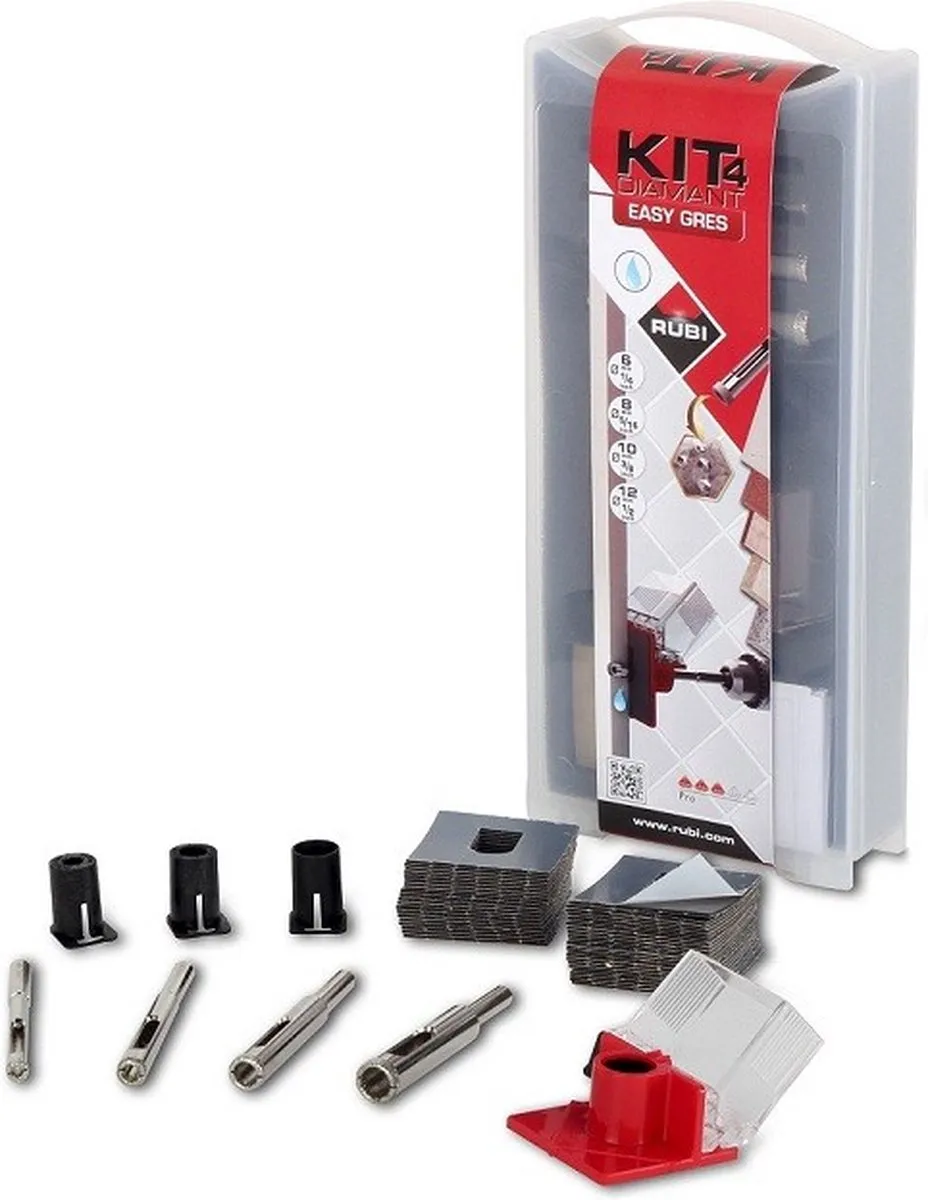 Rubi Easy Gres Tegelboorkit 6-12mm