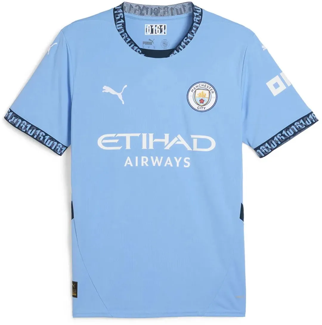 PUMA Manchester City RP Home Jersey - XL - Lichtblauw