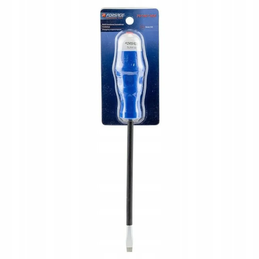 Forsage Platte Schroevendraaier SL6 x 150mm - Blauw