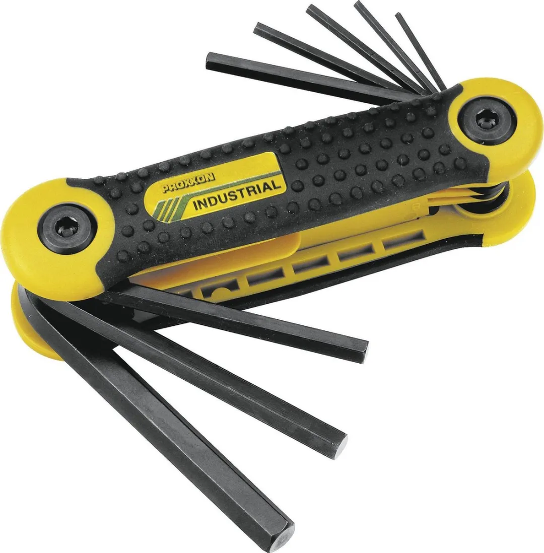 Proxxon Industrial Inbus Haakse schroevendraaierset 1.5 mm, 2 mm, 2.5 mm, 3 mm, 4 mm, 5 mm, 6 mm, 8 mm 8-delig