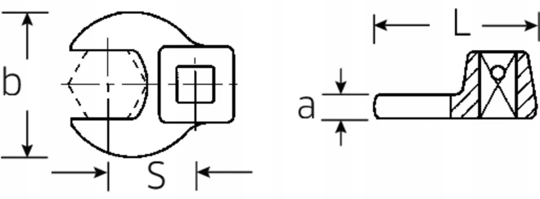 Stahlwille Klauwdoppen 3/8" 13/16" - 1 Stuk