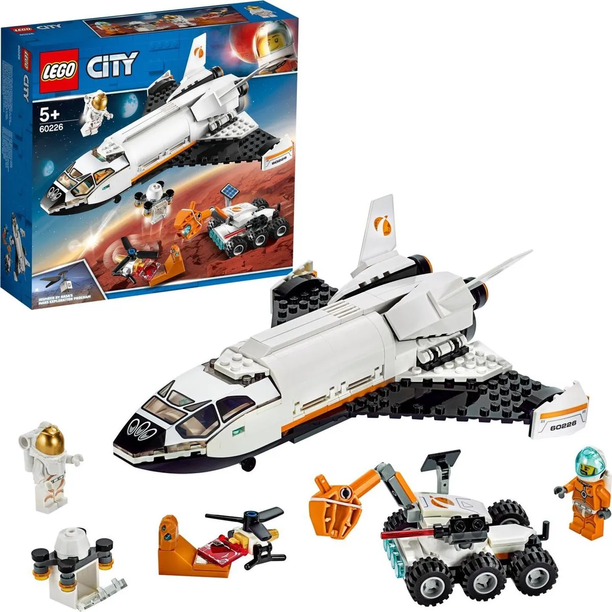 LEGO City Mars Onderzoeksshuttle 60226 - 273 Stukken