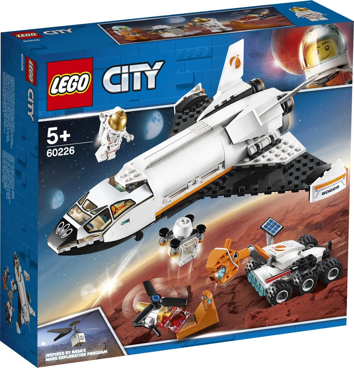 LEGO City Mars Onderzoeksshuttle 60226