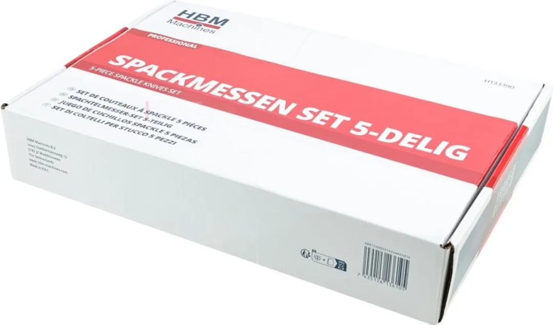 HBM Spackmessenset 5-delig