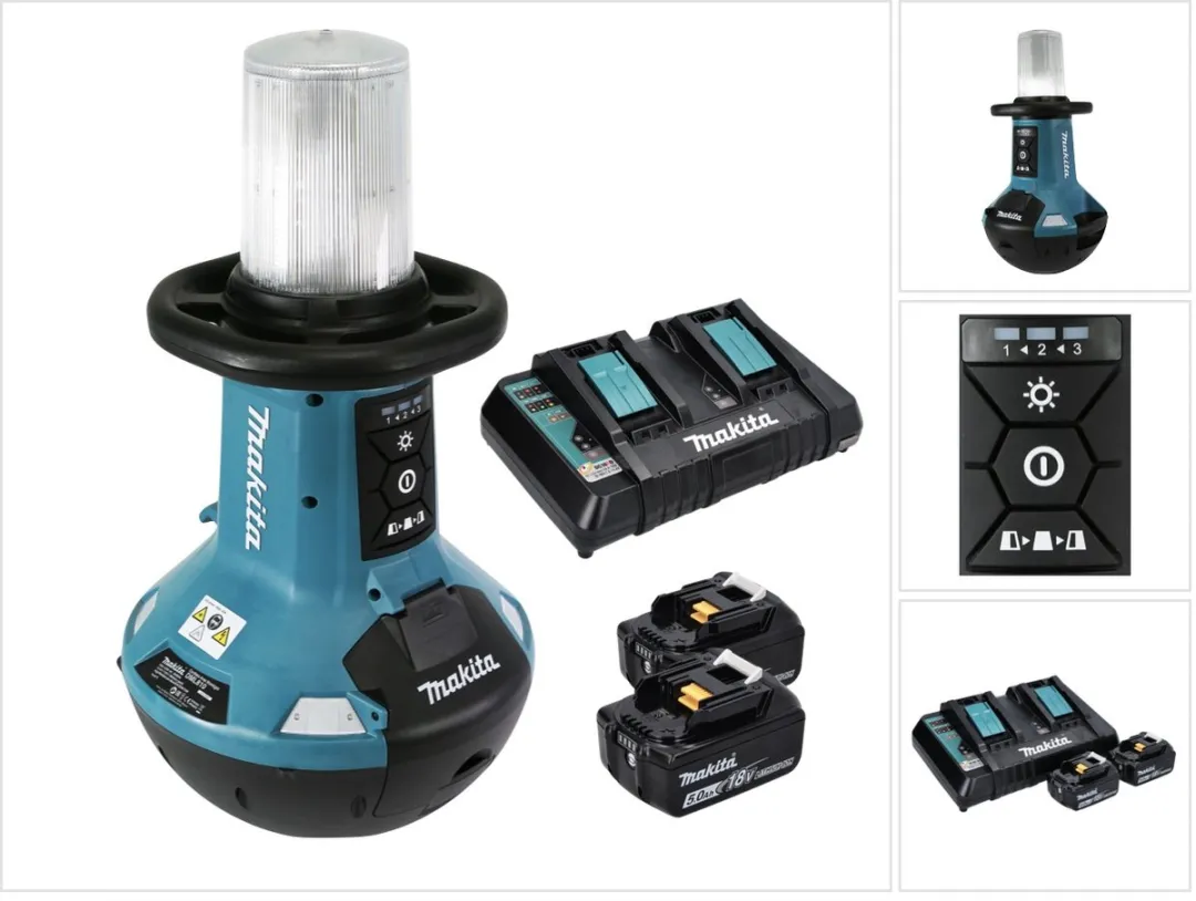 Makita DML 810 PT LED Schijnwerper 5500 Lm