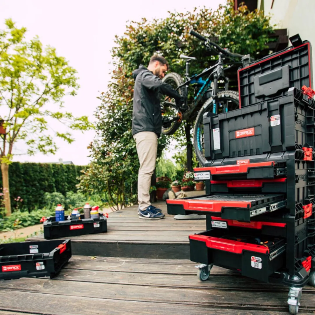 Toolbrothers RHINO L Mobiele Transportwagen ECO - Zwart - afbeelding 4 van 6