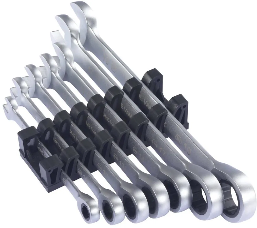 TOOLCRAFT TO-9626412 Ringsleutelset 7-delig 8-19mm