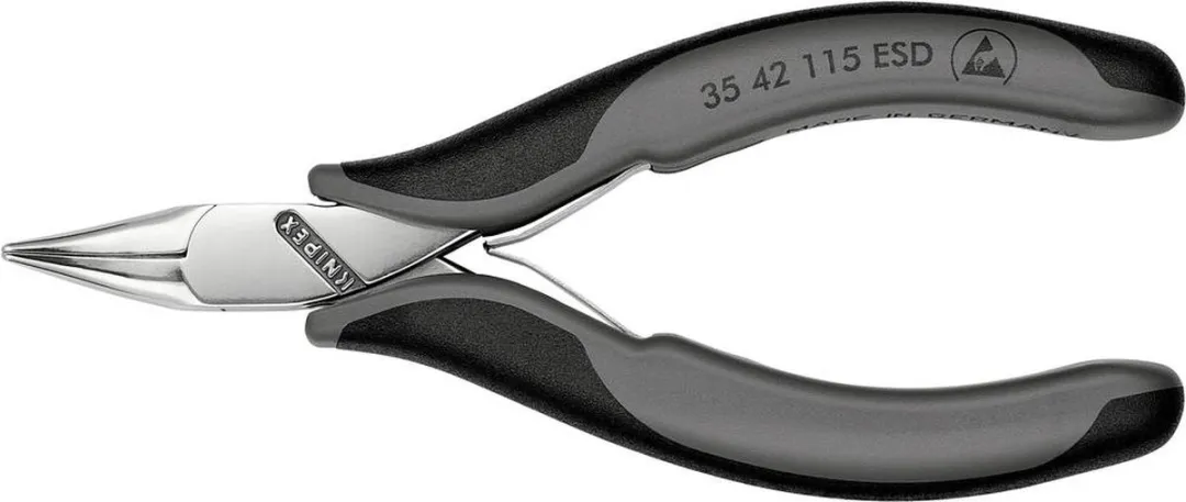 Knipex 35 42 115 ESD Grijptang Halfronde Bek 115mm