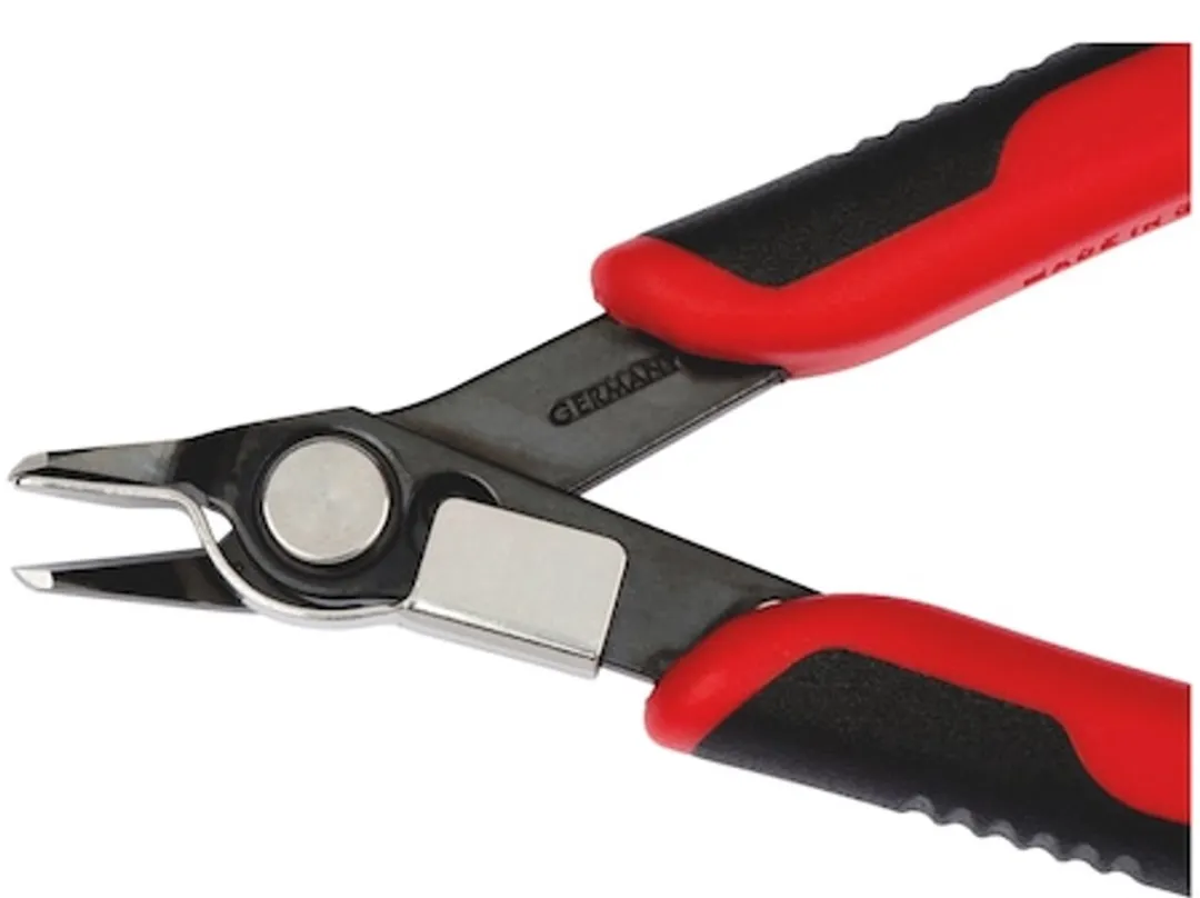 Würth 2C-Super Knips Elektronica-tang - Rood/Zilver/Zwart