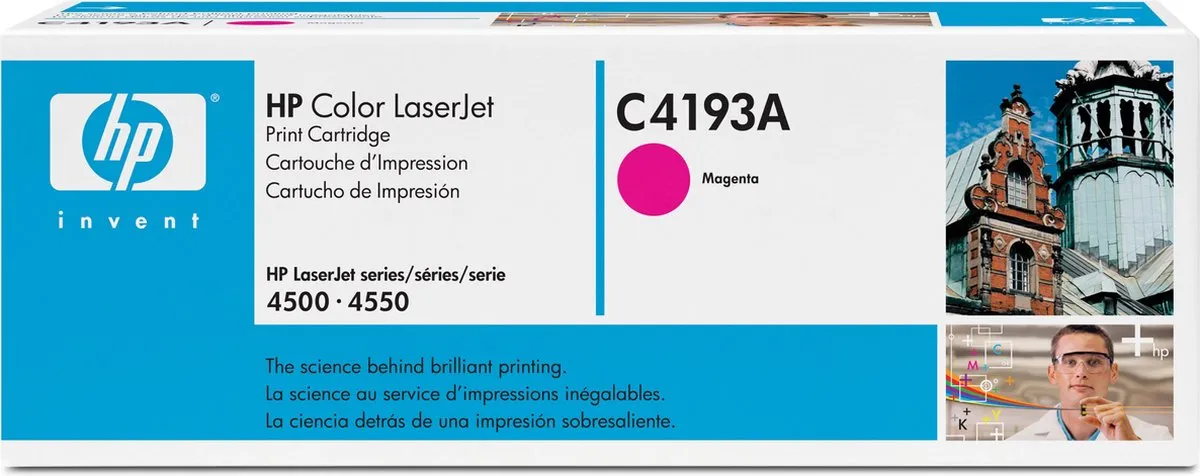 HP 93A Magenta Tonercartridge - 6000 Pagina's