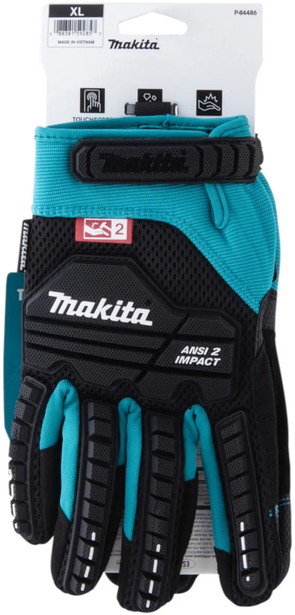 Makita P-84486 Werkhandschoenen - XL - Zwart