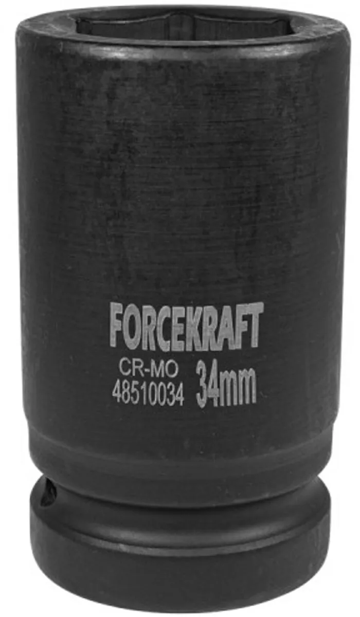 Forsage FK-48510034 Zeskantige Dop 34mm - Chroom-Molybdeen