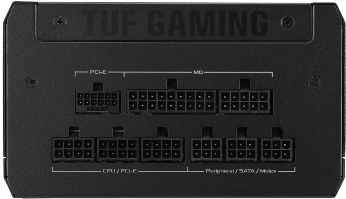ASUS TUF Gaming 850W Voeding - 850W - Zwart - afbeelding 6 van 6
