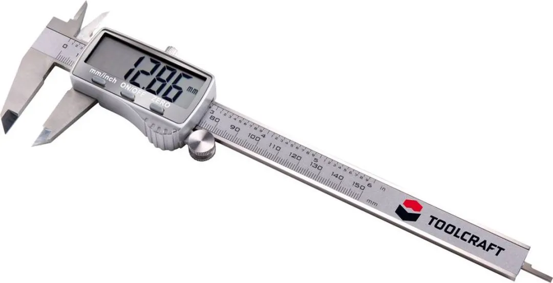 TOOLCRAFT TO-5664642 Digitale Schuifmaat 150mm