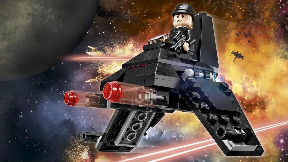 LEGO Star Wars Krennic's Imperial Shuttle Microfighter 75163 - 78 Stukken