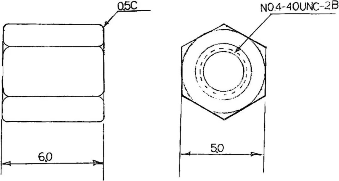 Renkforce Moer Zilver - RF-4415018 - 20 Stuks