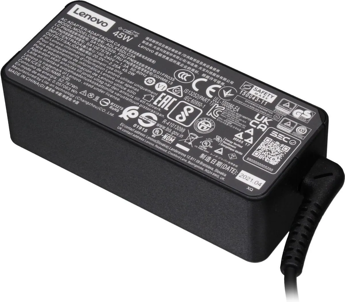 Lenovo ADLX45NAC3A Oplader 45W