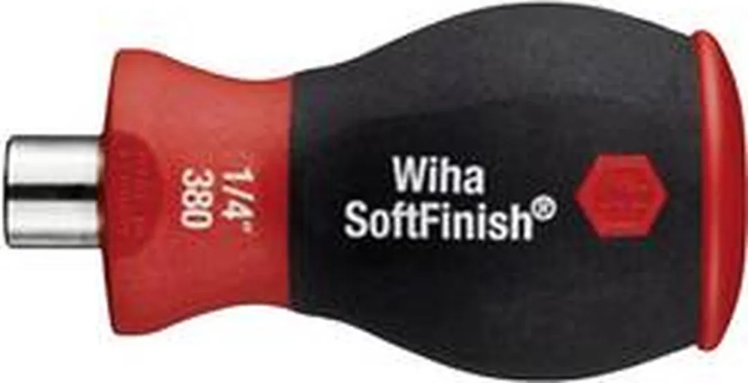 Wiha Schroevendraaier TORX Stubby 33743 - 6 bits - Zwart/Rood